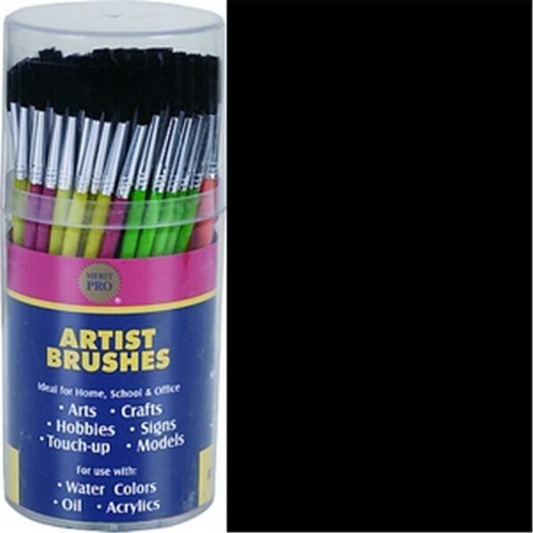 Merit Pro 11 Pony Hair Brush Cylinder With 144 Artist Brushes 652270000110